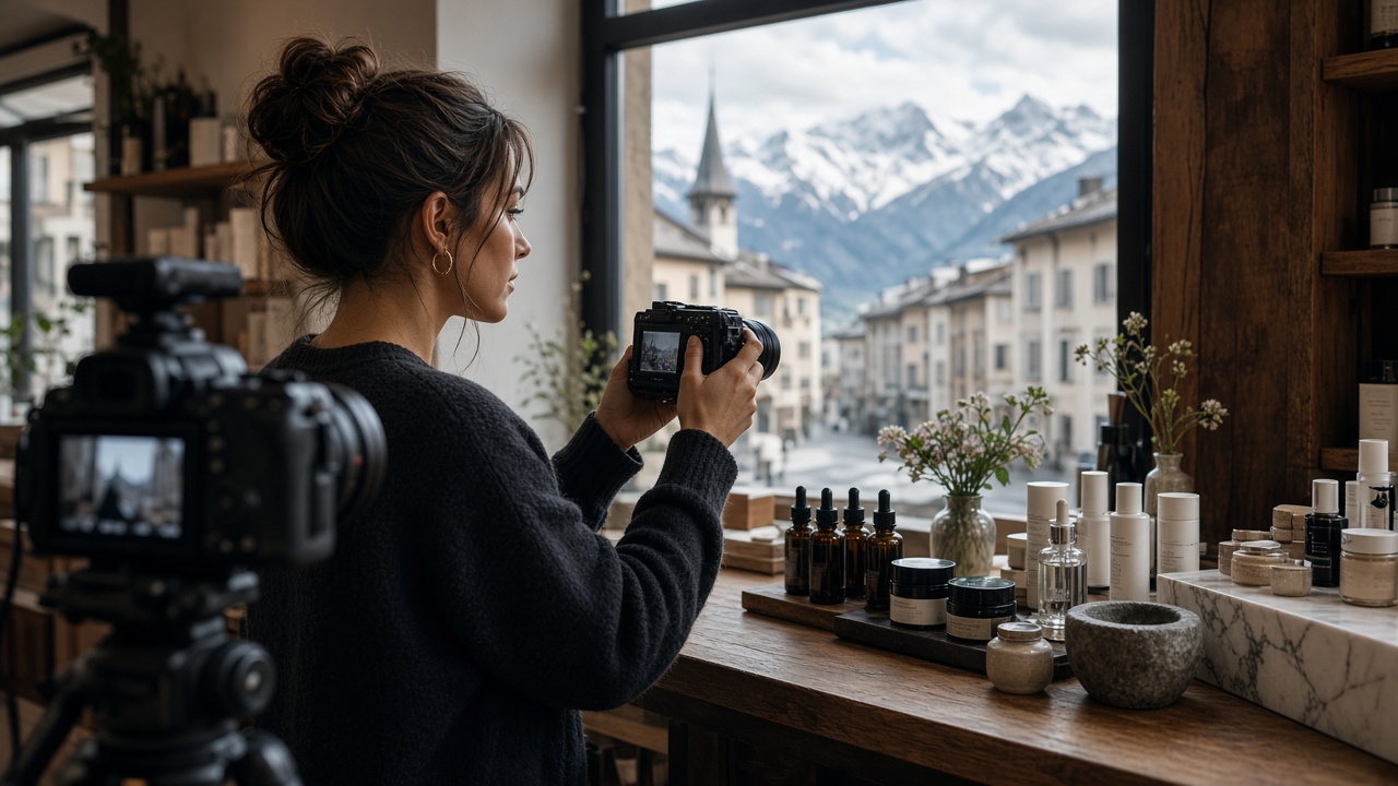 Influencer partnerships with Swiss brands