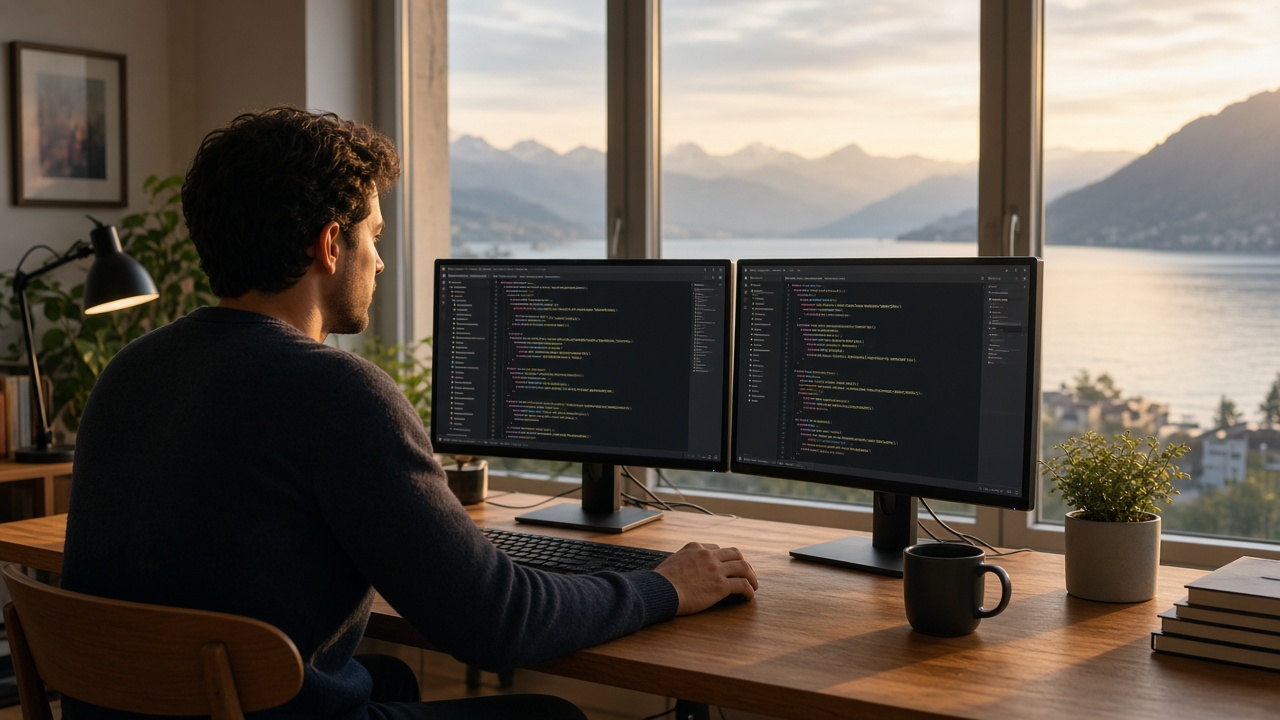 IT specialists serving Swiss companies remotely